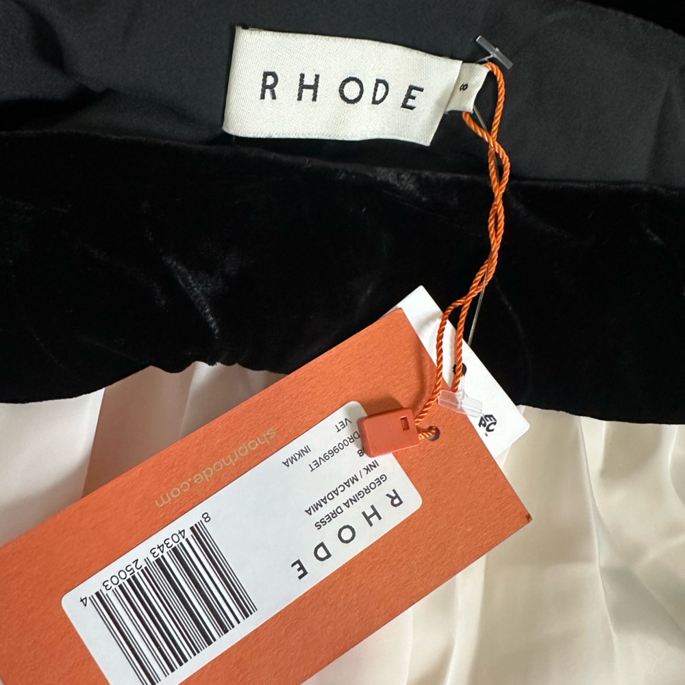 RHODE Georgina Color Block MIDI Dress - Picture 4 of 13